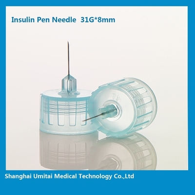 agujas diabéticas de la pluma de la insulina de 31G*8m m para el OEM/el ODM de Novolog Flexpen disponibles 