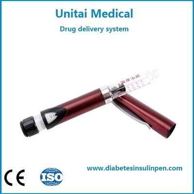 Diabetes 3 pluma reutilizable de la insulina del cartucho 60U del ml