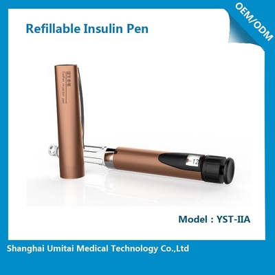 OEM/ODM elegantes del aspecto de la función de la pluma inyectable multi de la insulina disponible