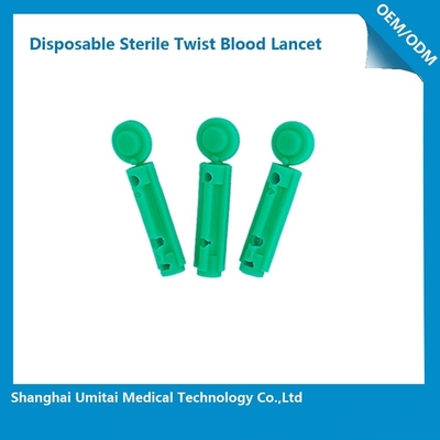 Lanceta de sangre estéril disponible para la colección de la sangre tamaño de 1,8 - de 2.4m m