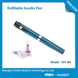 Cartucho reutilizable de la pluma 3ml de la insulina, operación fácil de la pluma de la hormona de crecimiento humano